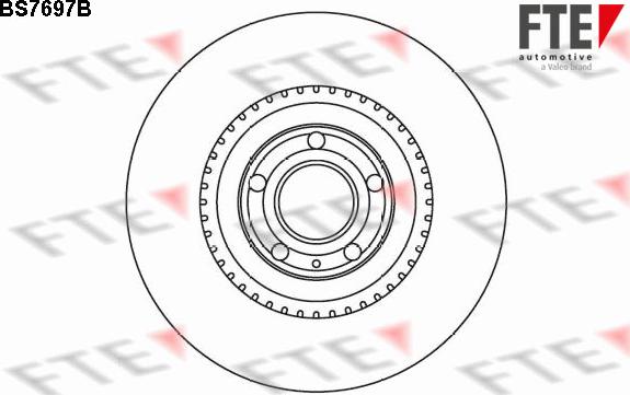 FTE 9081290 - Brake Disc autospares.lv