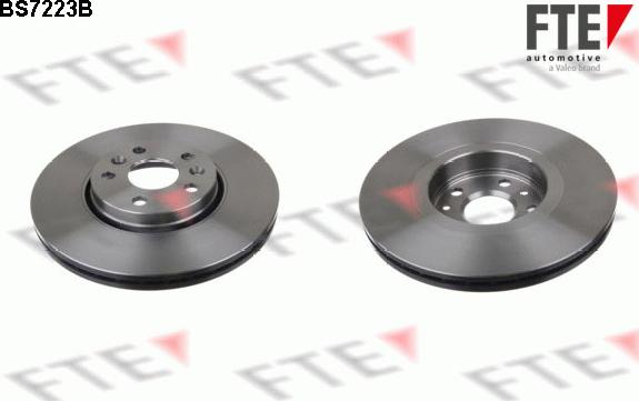 FTE 9081259 - Brake Disc autospares.lv