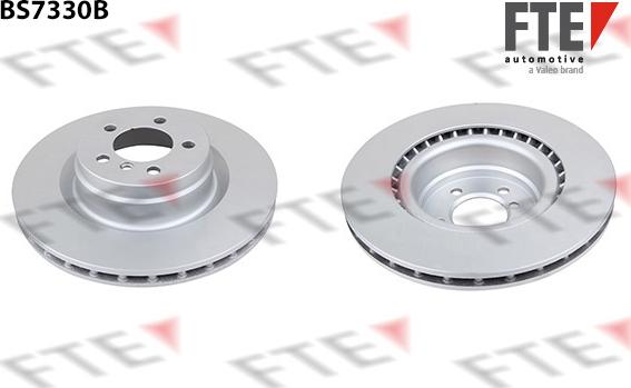 FTE BS7330B - Brake Disc autospares.lv