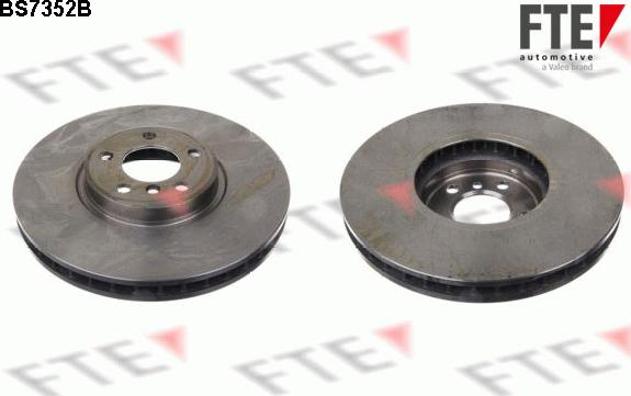 FTE 9081268 - Brake Disc autospares.lv