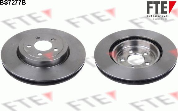 FTE BS7277B - Brake Disc autospares.lv