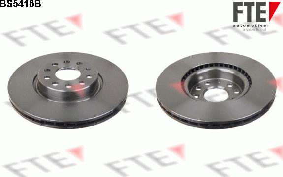 FTE BS5416B - Brake Disc autospares.lv