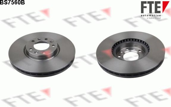 FTE BS7560B - Brake Disc autospares.lv