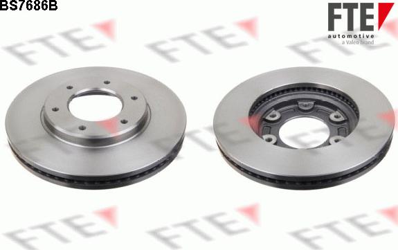 FTE 9081289 - Brake Disc autospares.lv