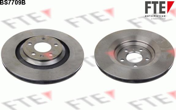 FTE 9081234 - Brake Disc autospares.lv