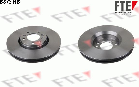 FTE BS7211B - Brake Disc autospares.lv