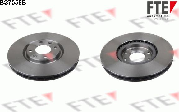 FTE 9081228 - Brake Disc autospares.lv