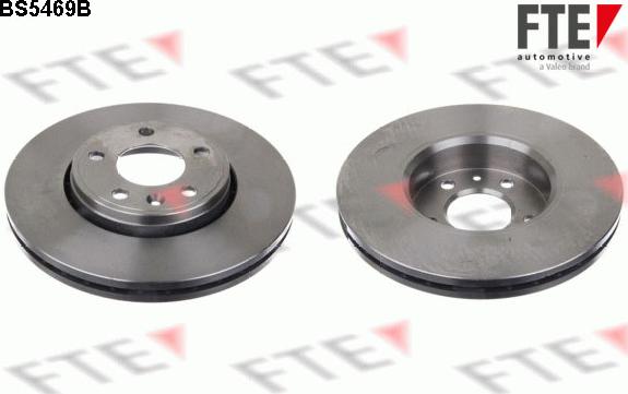 FTE 9081227 - Brake Disc autospares.lv