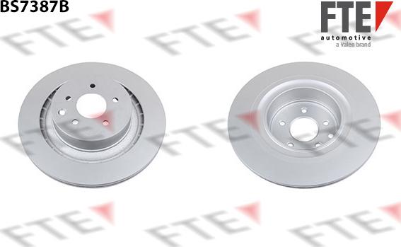 FTE 9081270 - Brake Disc autospares.lv