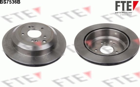 FTE BS7536B - Brake Disc autospares.lv