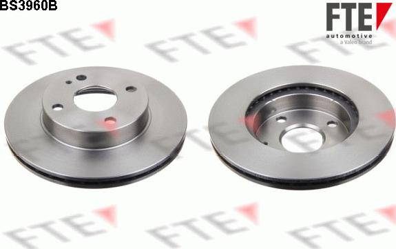 FTE BS3960B - Brake Disc autospares.lv