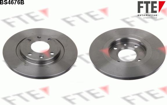 FTE BS4676B - Brake Disc autospares.lv