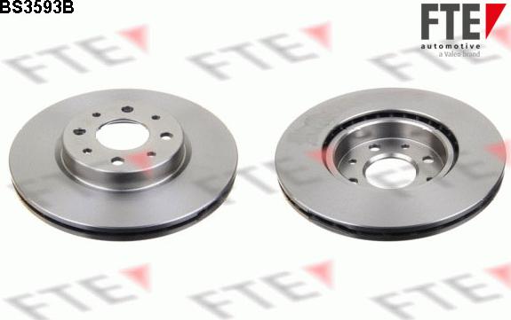 FTE 9082401 - Brake Disc autospares.lv