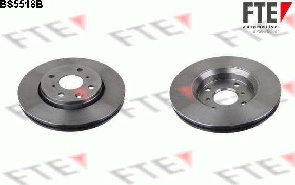 FTE 9082418 - Brake Disc autospares.lv