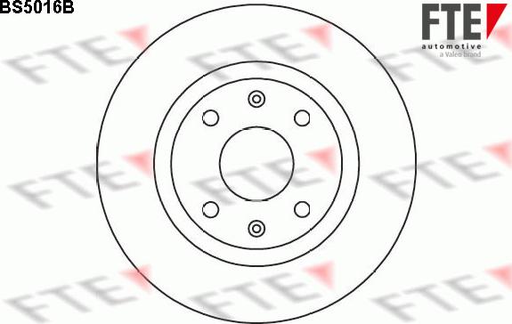 FTE 9082486 - Brake Disc autospares.lv