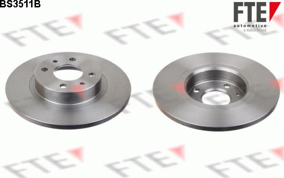 FTE 9082430 - Brake Disc autospares.lv