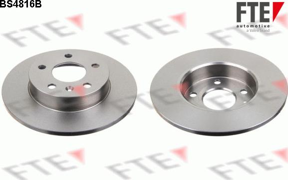 FTE BS4816B - Brake Disc autospares.lv