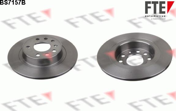 FTE BS7157B - Brake Disc autospares.lv