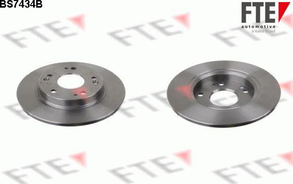 FTE 9082512 - Brake Disc autospares.lv