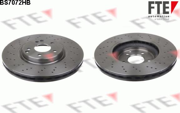 FTE 9082585 - Brake Disc autospares.lv