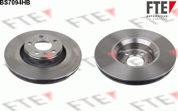 FTE 9082587 - Brake Disc autospares.lv