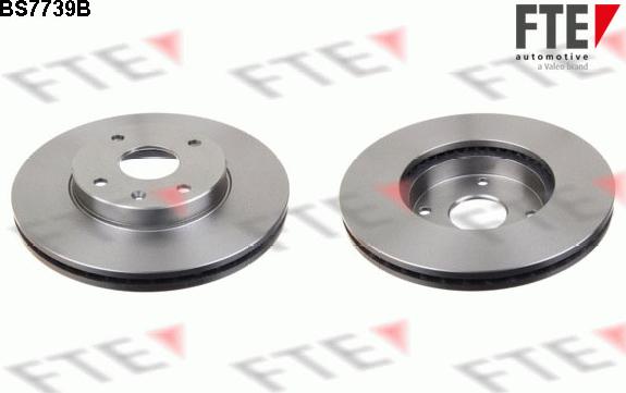 FTE 9082530 - Brake Disc autospares.lv