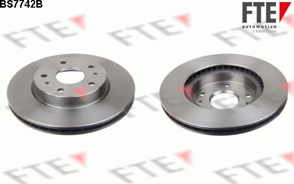 FTE 9082532 - Brake Disc autospares.lv