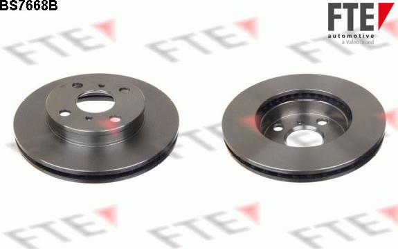 FTE 9082522 - Brake Disc autospares.lv