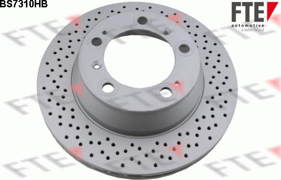 FTE 9082609 - Brake Disc autospares.lv