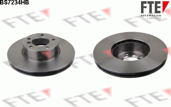 FTE 9082600 - Brake Disc autospares.lv