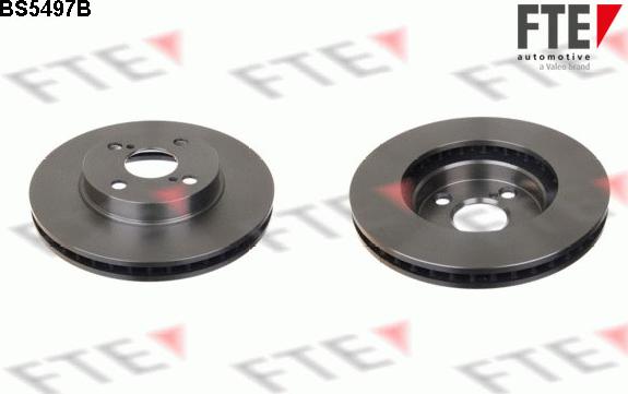 FTE BS5497B - Brake Disc autospares.lv