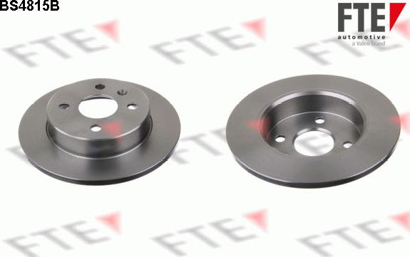 FTE BS4815B - Brake Disc autospares.lv