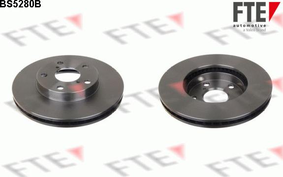 FTE 9082098 - Brake Disc autospares.lv