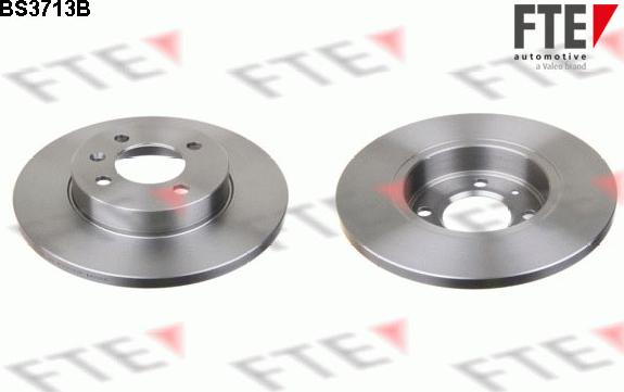 FTE BS3713B - Brake Disc autospares.lv