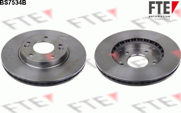 FTE 9082051 - Brake Disc autospares.lv