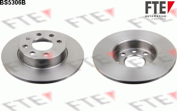 FTE BS5306B - Brake Disc autospares.lv