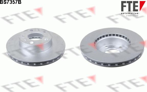 FTE BS7357B - Brake Disc autospares.lv