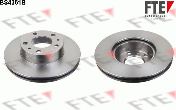 FTE 9082015 - Brake Disc autospares.lv