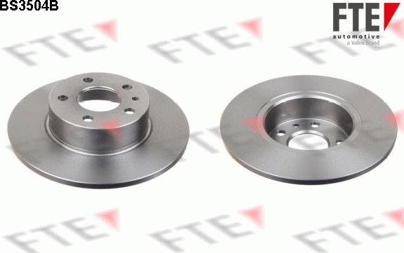 FTE 9082017 - Brake Disc autospares.lv