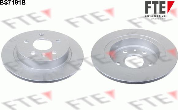 FTE BS7191B - Brake Disc autospares.lv