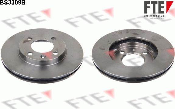 FTE 9082031 - Brake Disc autospares.lv