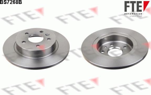 FTE 9082038 - Brake Disc autospares.lv