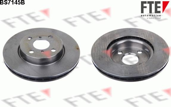 FTE 9082029 - Brake Disc autospares.lv