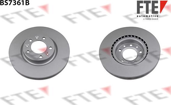 FTE 9082024 - Brake Disc autospares.lv