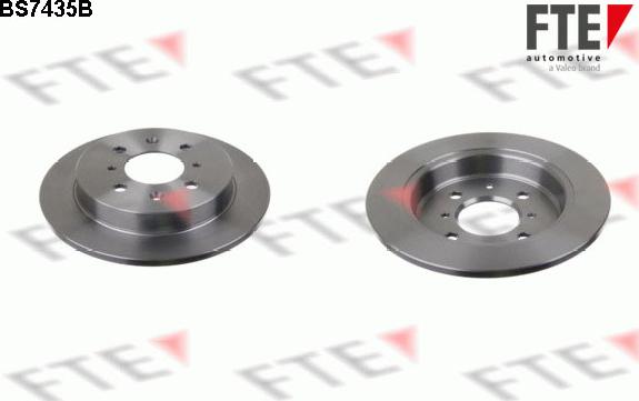 FTE 9082198 - Brake Disc autospares.lv