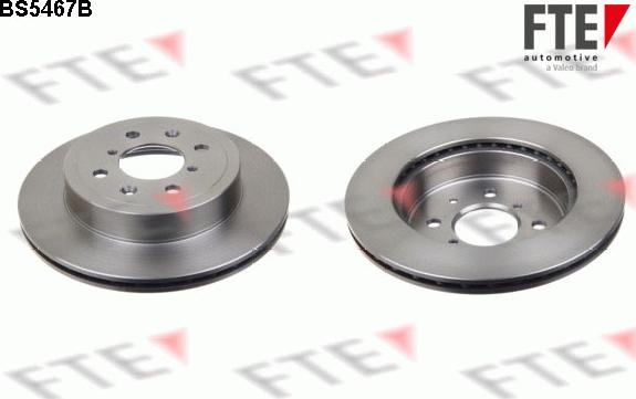 FTE BS5467B - Brake Disc autospares.lv