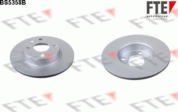 FTE BS5358B - Brake Disc autospares.lv