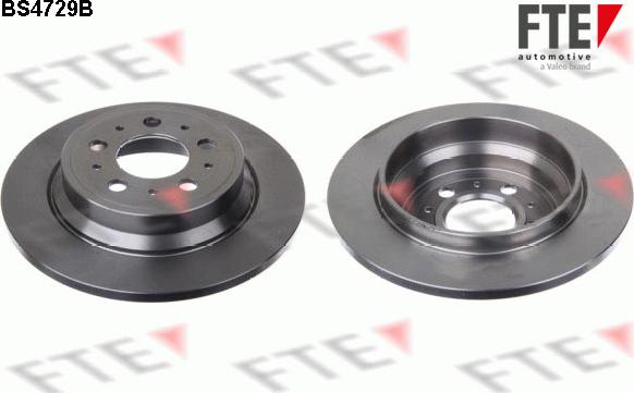 FTE 9082102 - Brake Disc autospares.lv