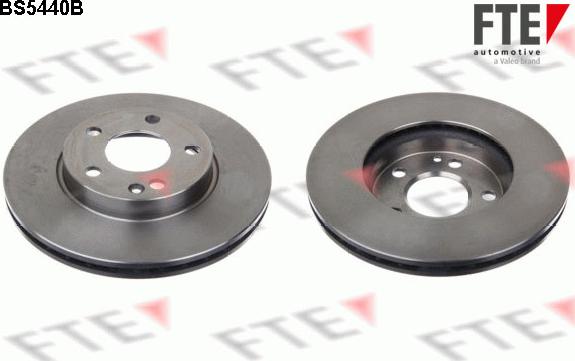 FTE BS5440B - Brake Disc autospares.lv