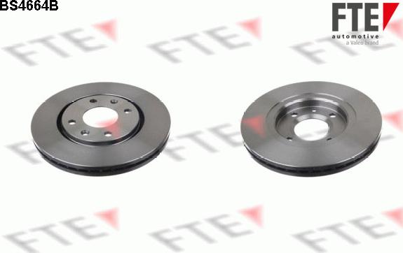 FTE 9082111 - Brake Disc autospares.lv